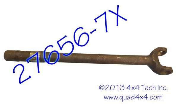 27656-7X USED RIGHT AXLE SHAFT Torque King 4x4