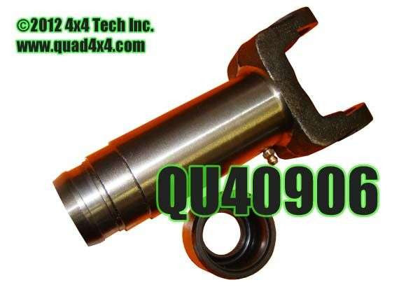 QU40906 3R Series 16 Spline Greaseable Slip Yoke with Press On Seal Torque King 4x4