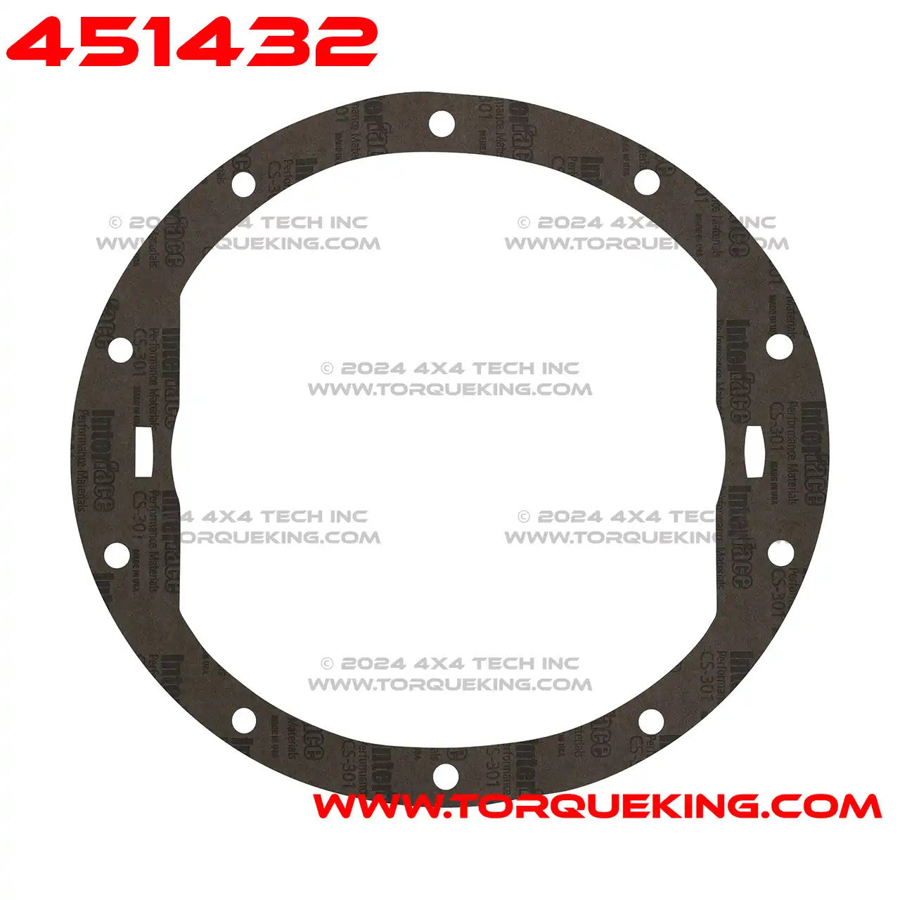 YCGGM8.5 Yukon Rear Cover Gasket for GM 8.2", 8.5", & 8.6" Rear Axles Torque King 4x4