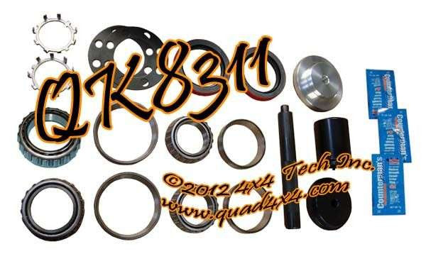 QK8311 Rear Wheel Bearing Kit with Tools for GM 14 Bolt 10.5" Axles Torque King 4x4