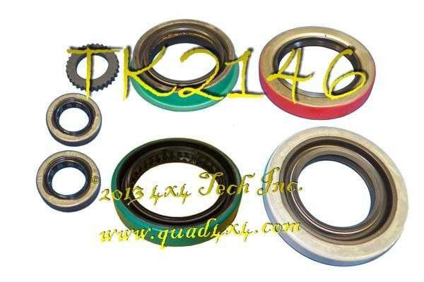 TKA2146 Premium Seal Set for 1973-1991 GM NP205 with 32 Spline Input Torque King 4x4