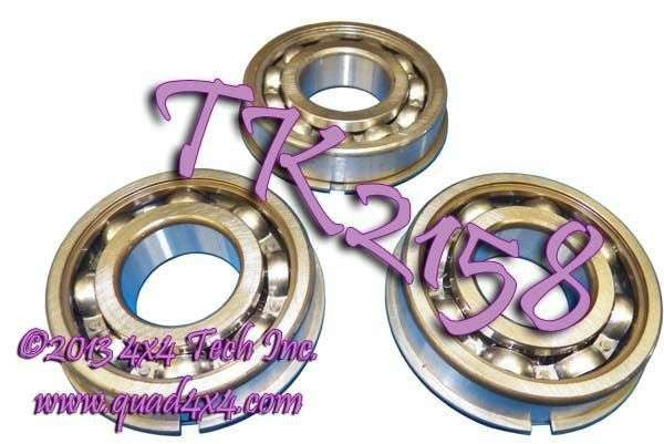 TKA2158 Premium NP205 Ball Bearing Set - Direct Mount Transfer Cases Torque King 4x4