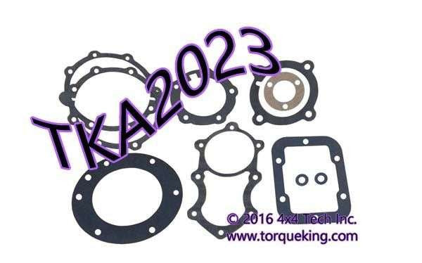 TKA2023 Premium Gasket Set for 1980-1993 Dodge W350 23 Spline NP205 Torque King 4x4
