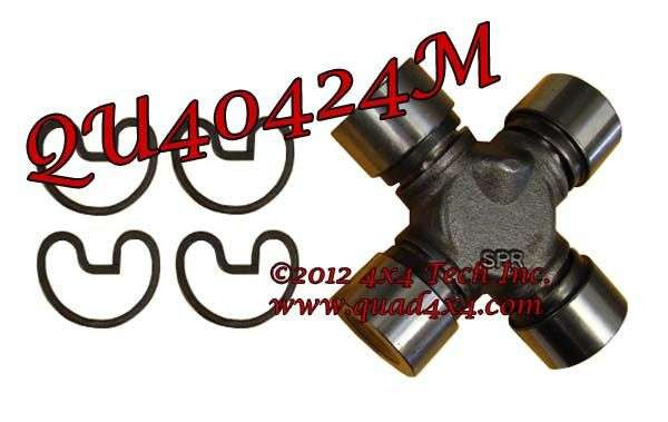 QU40424M Solid Cross Axle Universal Joint for Dana 44HD, Ford Dana 60 Torque King 4x4