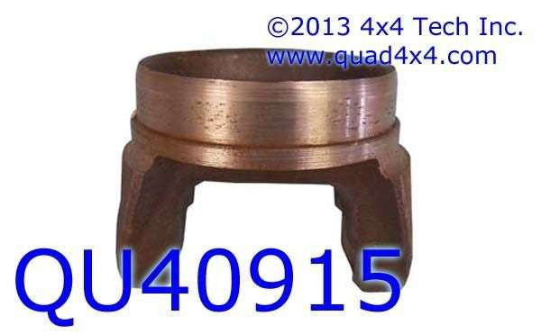 QU40915 1350 Series 3.5" Driveshaft Tube Weld Yoke Torque King 4x4
