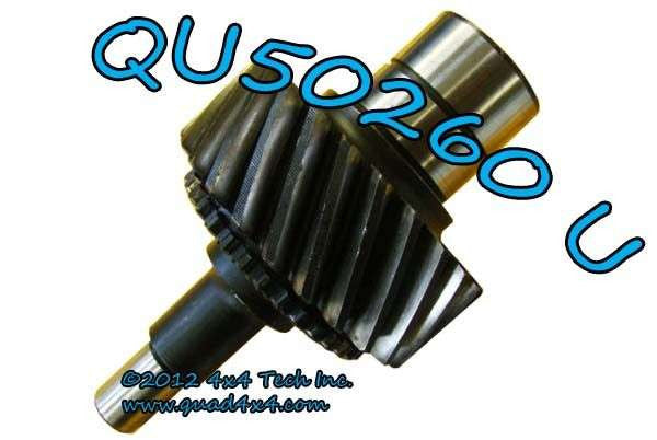 QU50260U Used 31 Spline Input Shaft for 1973-1979 Ford NP205 Torque King 4x4