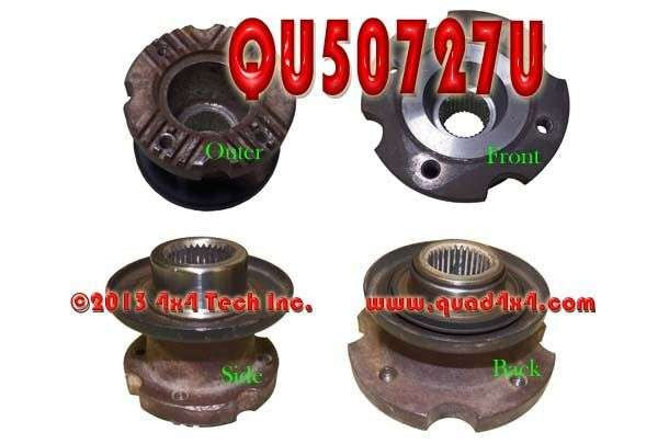 QU50727U Good Used Front Axle Pinion Companion Flange Yoke Torque King 4x4