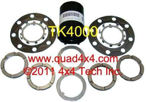 TK4000 Torque KingÂ® Double Spindle Nut Upgrade Kit with Socket Torque King 4x4