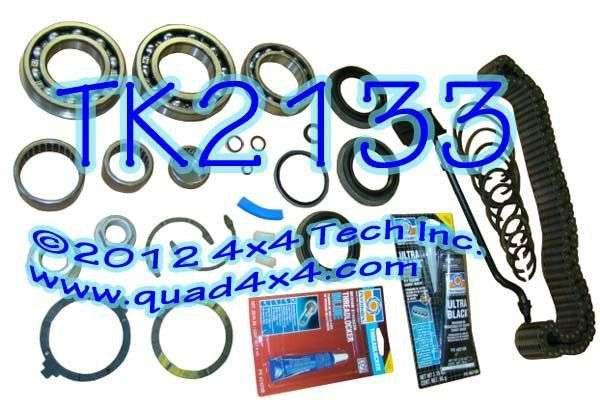 TK2133 Premium Master Overhaul Kit for 2008-2010 Ford NV271F Torque King 4x4