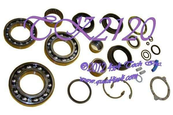 TK2120 Premium Bearing and Seal Kit for 2007-2012.5 NV273D Fixed Yoke Type Torque King 4x4