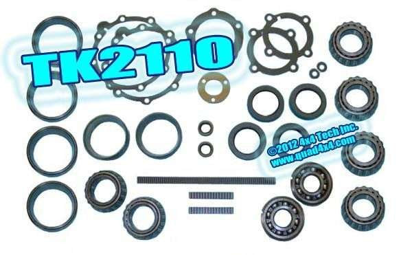 TK2110 Premium Bearing Seal and Gasket Kit for NP200 Transfer Cases Torque King 4x4