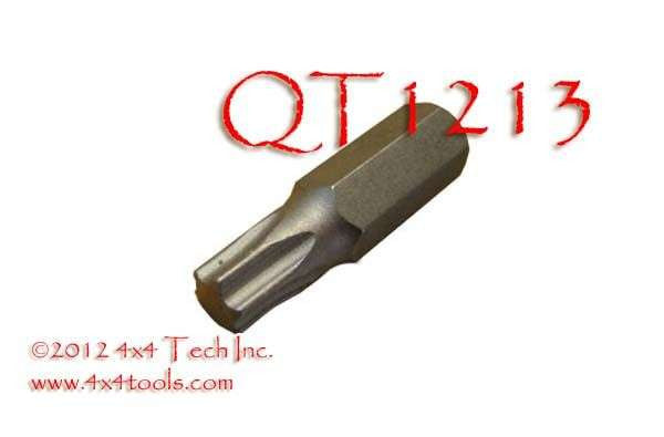 QT1213 T40 Torx Bit with 1/4" Shank for Body and Driveshaft Bolts Torque King 4x4