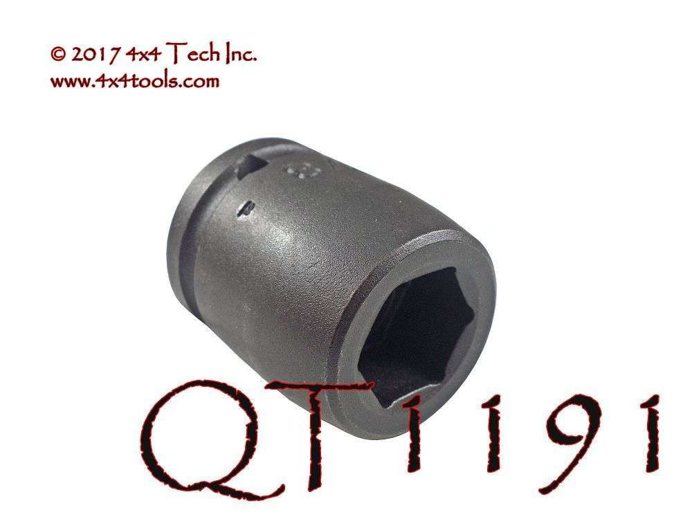 QT1191 7/8" 6pt impact socket Torque King 4x4