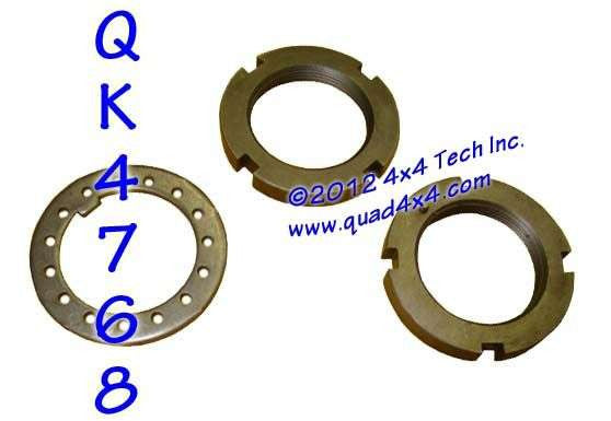 QK4768 Ford Dana 28IFS Front Spindle Nut Kit Torque King 4x4