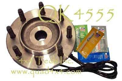QK4555 2000-2002 ABS Front Hub Assembly Kit Torque King 4x4