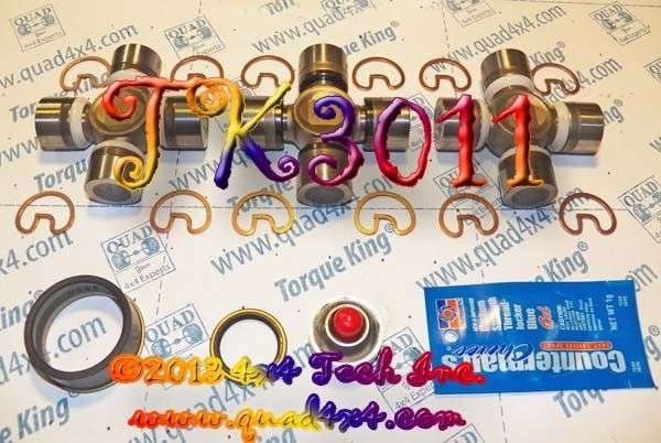 TK3011 Torque King Premium Front CV Driveshaft Rebuild Kit for Jeep Torque King 4x4
