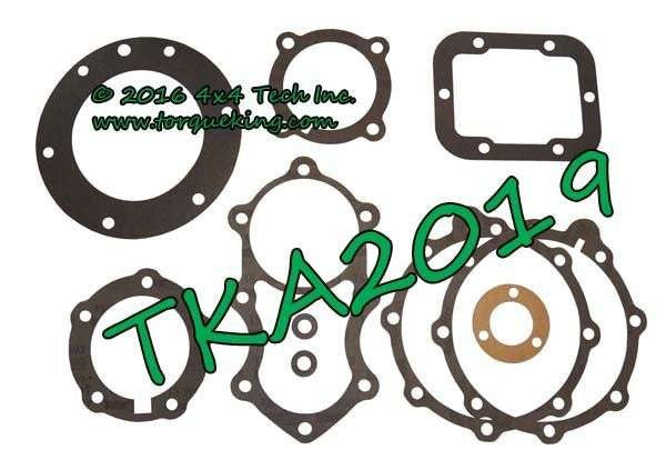TKA2019 Premium Gasket Set for 1989-1993 Dodge 29 Spline NP205 Torque King 4x4