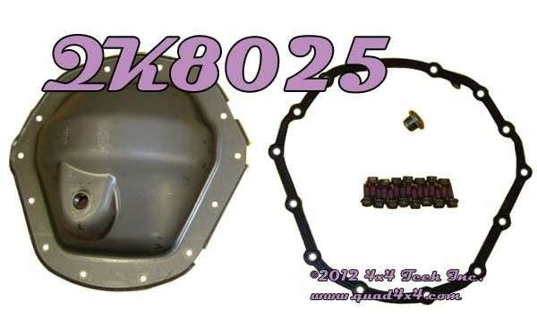 QK8025 Ram AAM 1150 11-1/2" Steel Rear Axle Differential Cover Kit Torque King 4x4