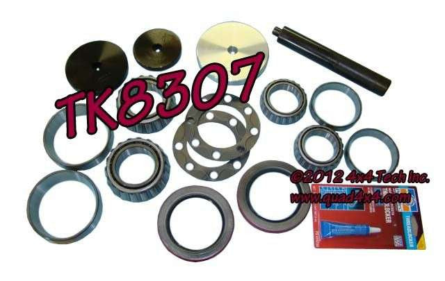 TK8307 DRW Master Rear Wheel Bearing Kit & Tools 1994-2002 Ram 3500 Torque King 4x4
