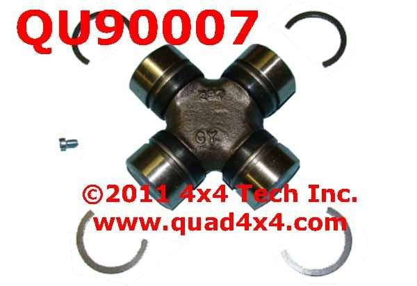 QU90007 Greaseable Front Axle U-Joint for Dana 30, Dana 44, GM 10 Bolt Torque King 4x4