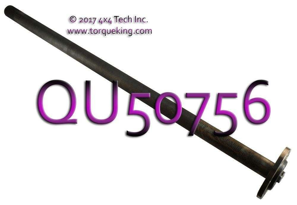 QU50756 36.81" SRW Axle Shaft for Ram 2500 & 3500 AAM 1150 Rear Axles Torque King 4x4