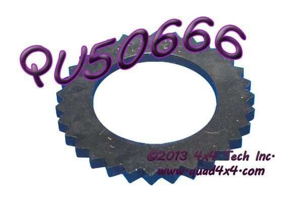 QU50666 0.100" Thick 32 Spline Rubber Yoke Seal Torque King 4x4