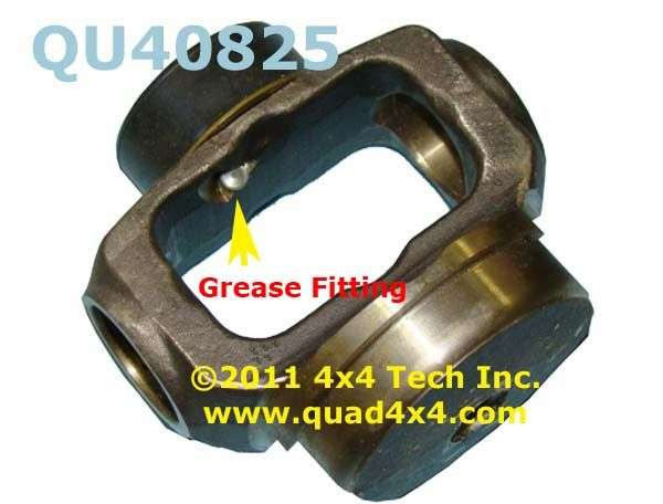 QU40825 Greaseable CV Ball Stud Tube Weld Yoke Torque King 4x4
