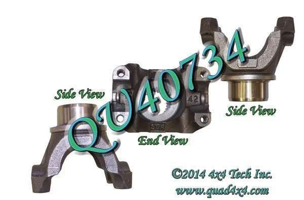 QU40734 S&B Type 1310 Pinion Yoke for 26 Spline Pinion Shafts Torque King 4x4