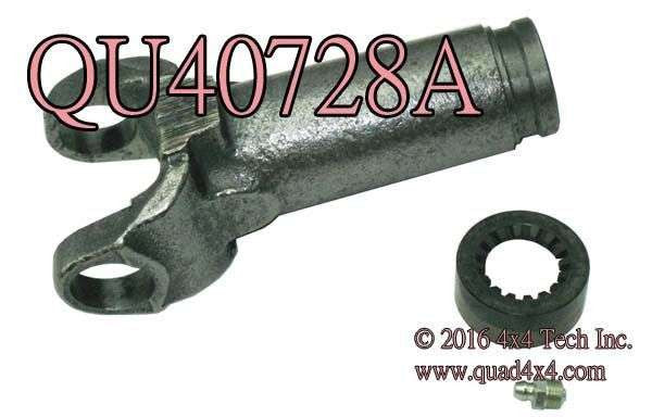 QU40728A 7260 Series Slip Yoke with Seal for Dodge Trucks Torque King 4x4