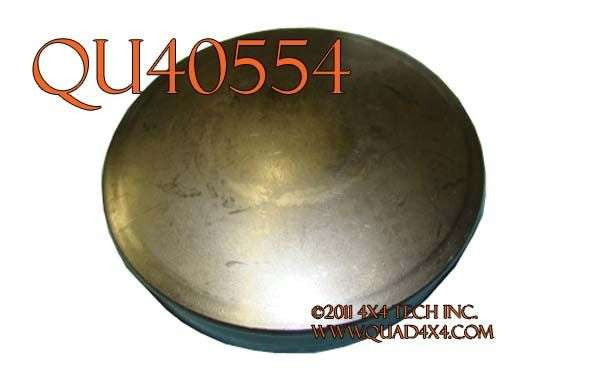 QU40554 Front Dana 60 Full-Time Hub Cap for Chevy, Ford, and GMC Torque King 4x4