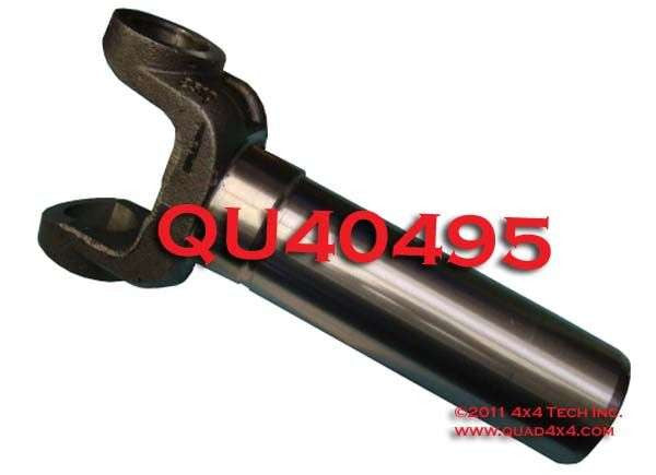 QU40495 4x2 Rear Driveshaft Slip Yoke without Vibration Dampener Torque King 4x4