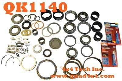 QK1140 Standard Rebuild Kit with 5 Synchro Rings for 1996-2007 GM NV4500 Torque King 4x4