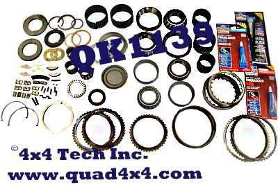 QK1139 Premium Rebuild Kits for 1996-2007 GM NV4500 4x2 Torque King 4x4