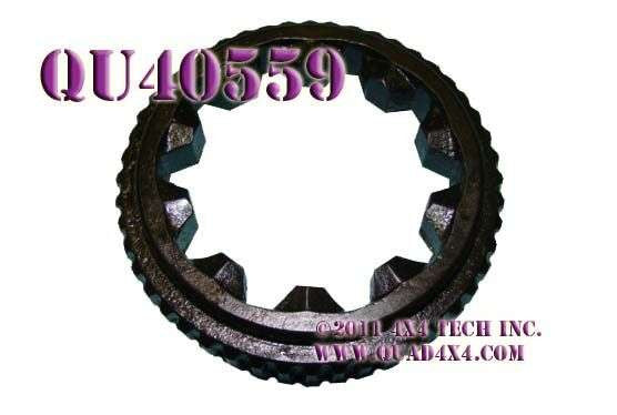 QU40559R Recon 10 Tooth Hub Drive Gear for 2nd Design Spicer Plastic Dial Hubs Torque King 4x4