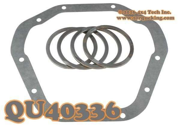 QU40336 Dana 70 Differential Carrier Shim Kit with Diff Gasket Torque King 4x4