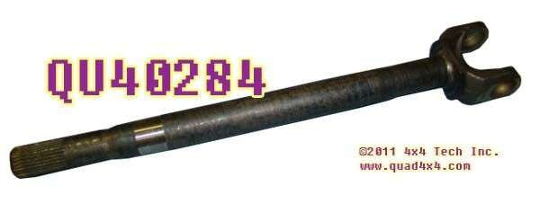 QU40284 28 Spline Right Front Inner Axle Shaft for GM 10 Bolt Front Axles Torque King 4x4