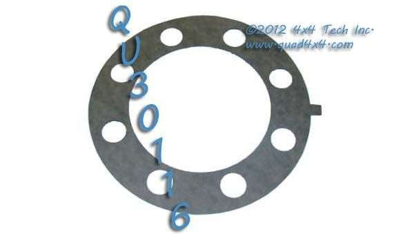 QU30116 Composition Axle Shaft Flange Gasket for 2011-2019, SRW 2020-up GM Torque King 4x4