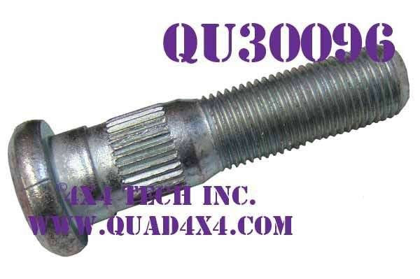 QU30096 9/16" Front Wheel Bolt 1977-1991 Chevy & GMC 1 Ton SRW 4x4 Torque King 4x4