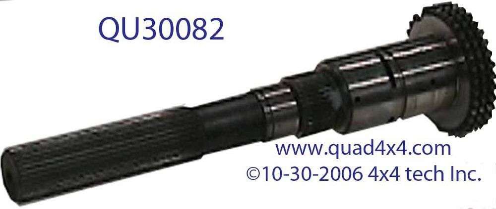 QU30082 NP205 Slip Yoke Type Rear Output Shaft for 1980-1991 GM Torque King 4x4