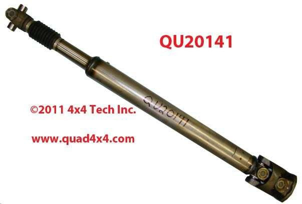 QU20141 Non-Greaseable Front CV Driveshaft for Excursion & Super Duty Diesel/Auto Torque King 4x4