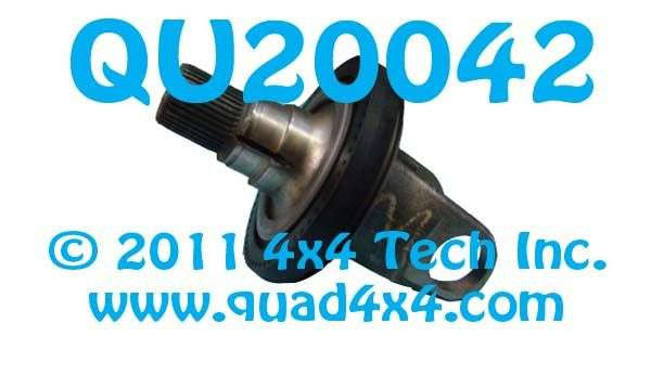 QU20042 Outer Axle Shaft for Ford F250, F350 Dana Super 60 Front Axle Torque King 4x4