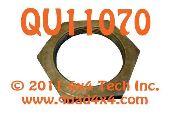 QU11070 2-9/16" Hex x 2" ID Hex Spindle Nut for Dodge Dana 60, 70 Axles Torque King 4x4