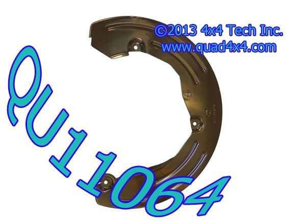 QU11064 2009-up Right Front Disc Brake Rotor Shield for Ram AAM 925 Torque King 4x4