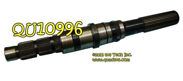 QU10996 Rear Output Shaft for Dodge NV271D, NV273D Transfer Cases Torque King 4x4