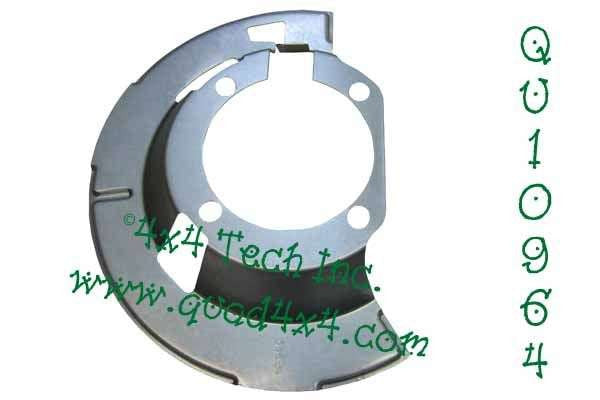 QU10964 Left Brake Shield for 2000-2002 Dodge Ram 2500, Ram 3500 Torque King 4x4
