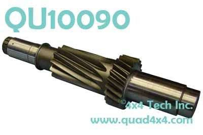 QU10090 Modular Design NV4500 Countershaft for early Dodge and GM Torque King 4x4