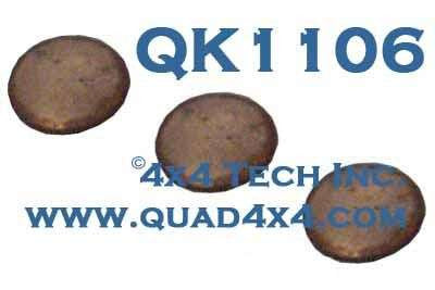 QK1106 NV4500 Early Shift Rail Plug Kit for 1992-1995 Transmissions Torque King 4x4