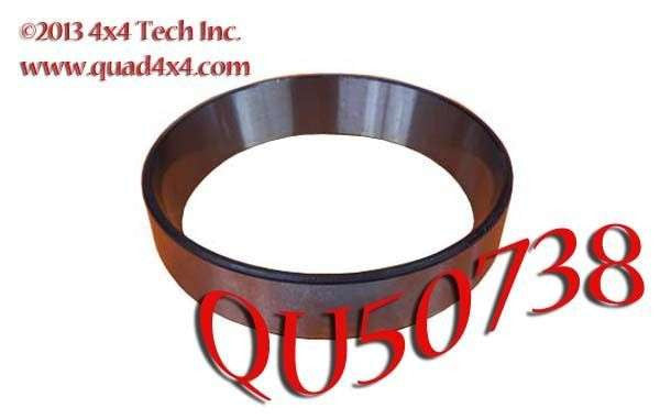 QU50738 TimkenÂ® SRW Inner Rear Wheel Bearing Cup for 11-up GM 11.5 Torque King 4x4