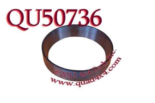 QU50736 TimkenÂ® SRW Outer Rear Wheel Bearing Cup for 11-up GM 11.5 Torque King 4x4