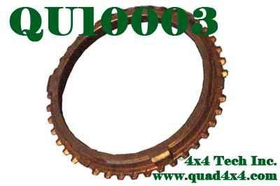 QU10003 NV4500 5th or Reverse Gear Synchro Ring-OE Type Torque King 4x4
